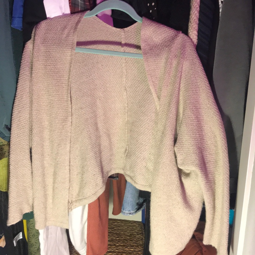 Brandy Melville cream knit cardigan